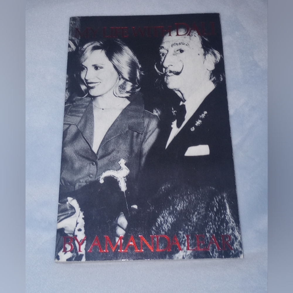 My Life With Dali vintage book by Amanda Lear